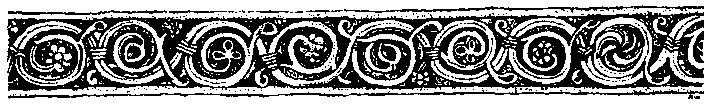 Vine scroll frieze